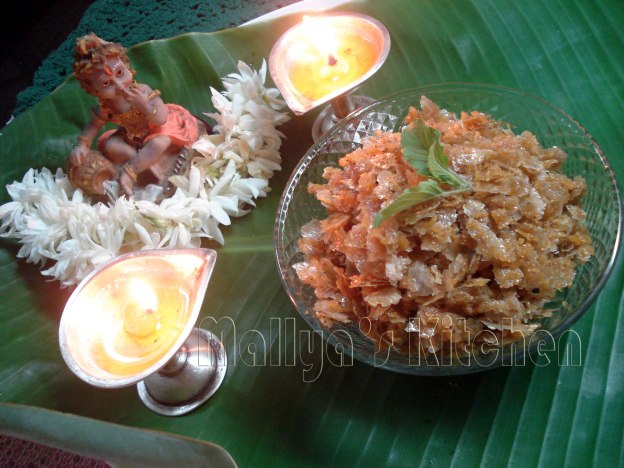 Sweet-Poha(-Beaten-rice,